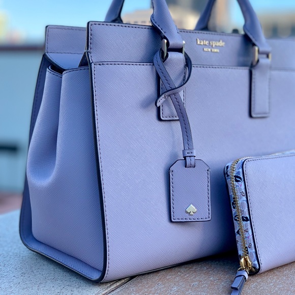 Kate Spade Medium Cameron Leather Satchel /Wallet - Picture 3 of 8